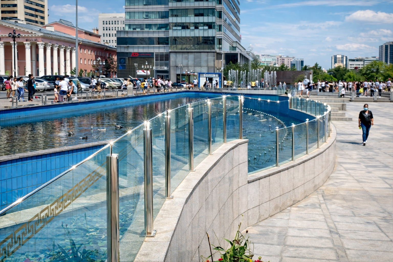 Central Square Fountain